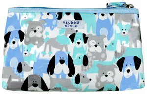 A Dogs Life Small Soft Sided Flat Purse Kosmetiktasche