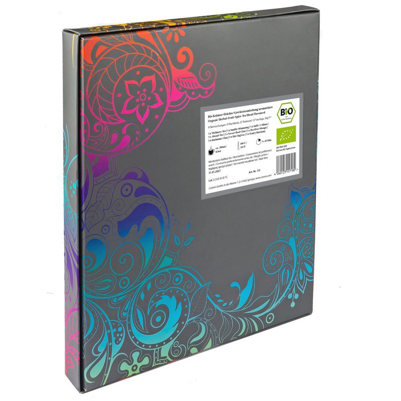 Set regalo tisane biologiche Creano 27 bustine da 54g