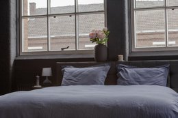 Linen duvet cover set Dusty Blue