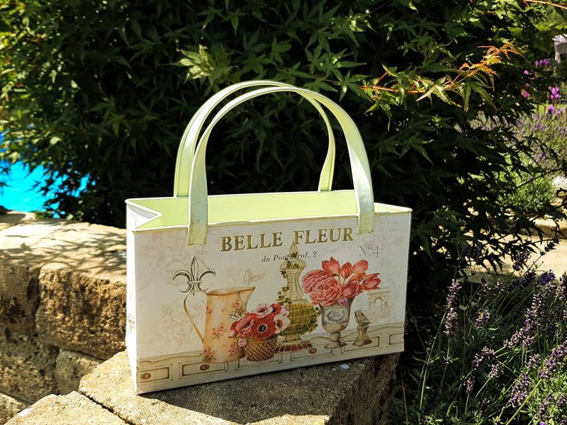 Metalowa torba Fleur