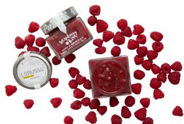 Bio Gourmet Raspberry Back avec 85% de fruits, 305g