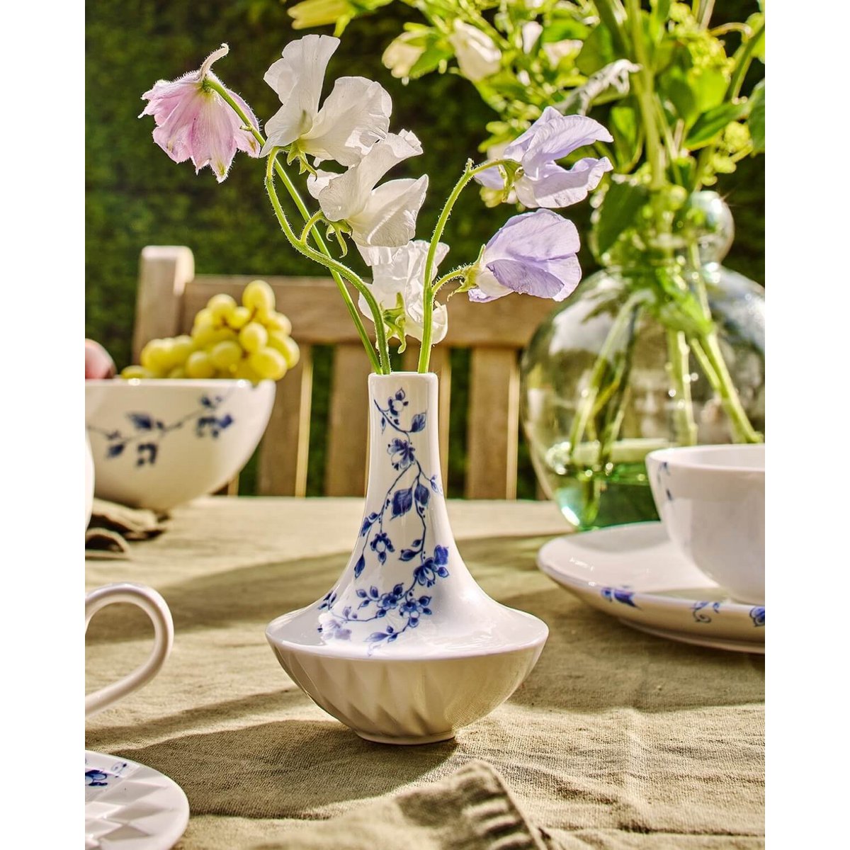 Blue Fold Vase no.