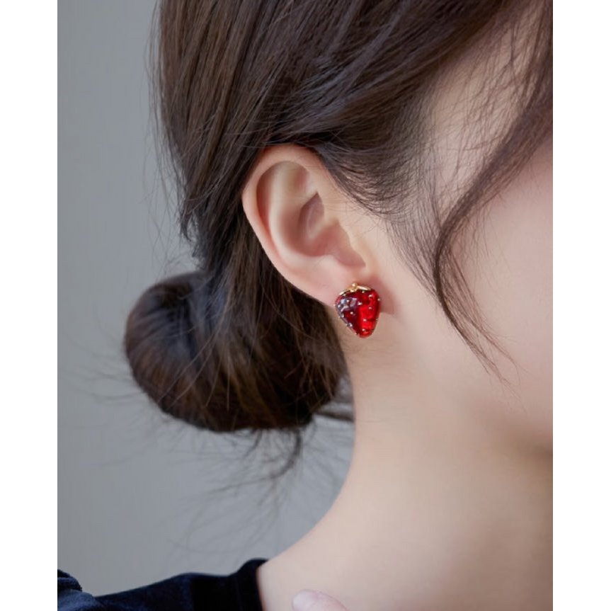 Zoete Aardbei Sieraden Set