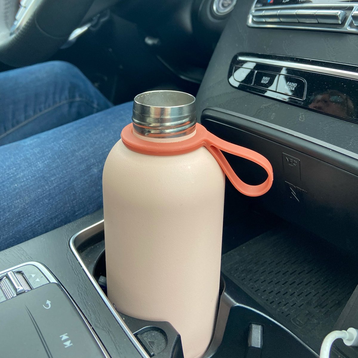 ISOLIERTE WIEDERVERWENDBARE FLASCHE 500ML - BLUSH