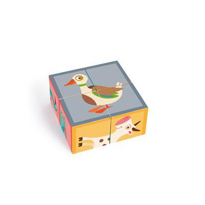 Blockpuzzle - Bauernhof