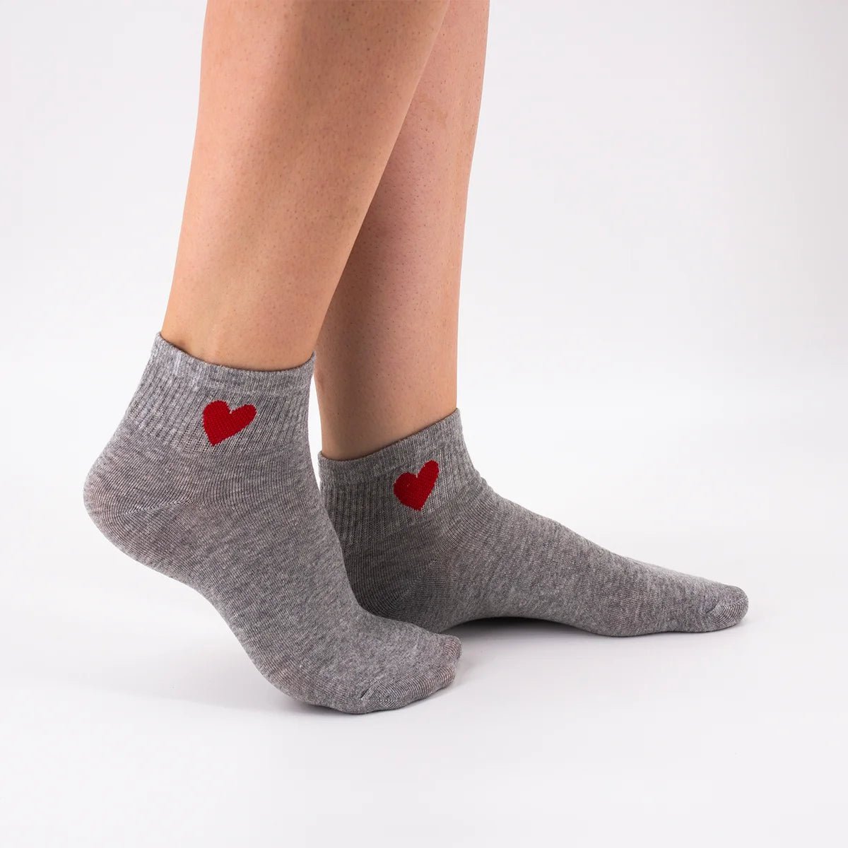 Chaussettes Basses Coeur Côté Femme I 35-41