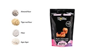 Reine Pfannkuchen- und Muffinsmischung