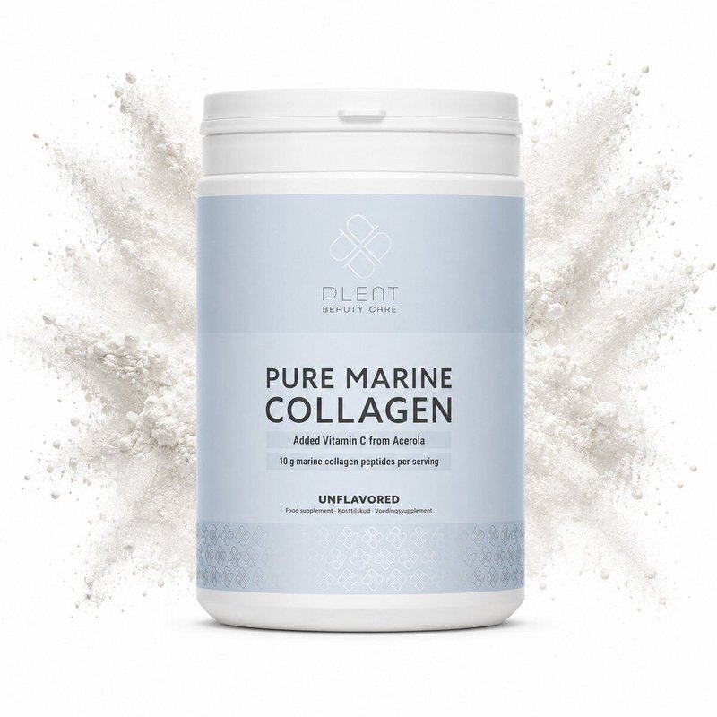 Plent - Pure Marine Collageen + Vit C - Natuurlijk - 300 g