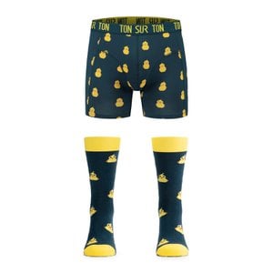 Quack - Passende Socken und Boxershorts