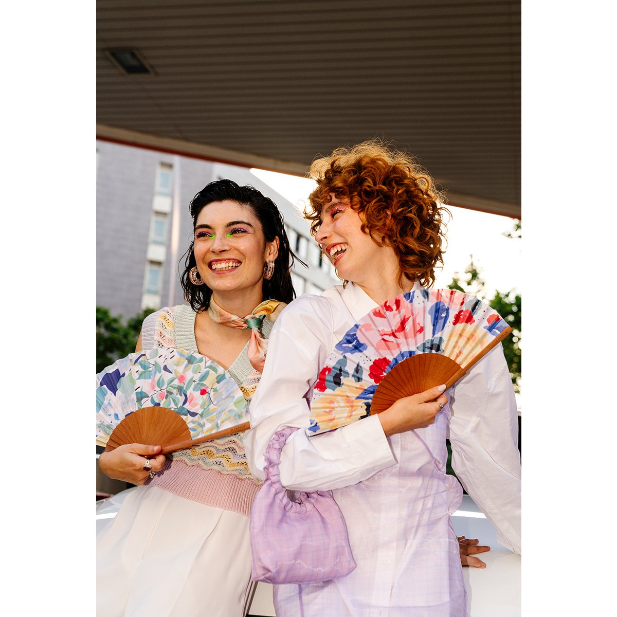 Éventail Roses Fraîches STANDARD 100% fait main en Espagne