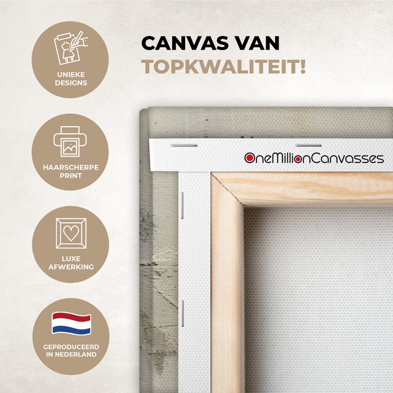 Canvas schilderij - Wanddecoratie Meisje - Street art - Vogel - Abstract - Graffiti - Modern - Muurdecoratie woonkamer - Kamer decoratie modern - Abstracte schilderijen