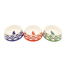 Cat bowl, cat bowl in three colors