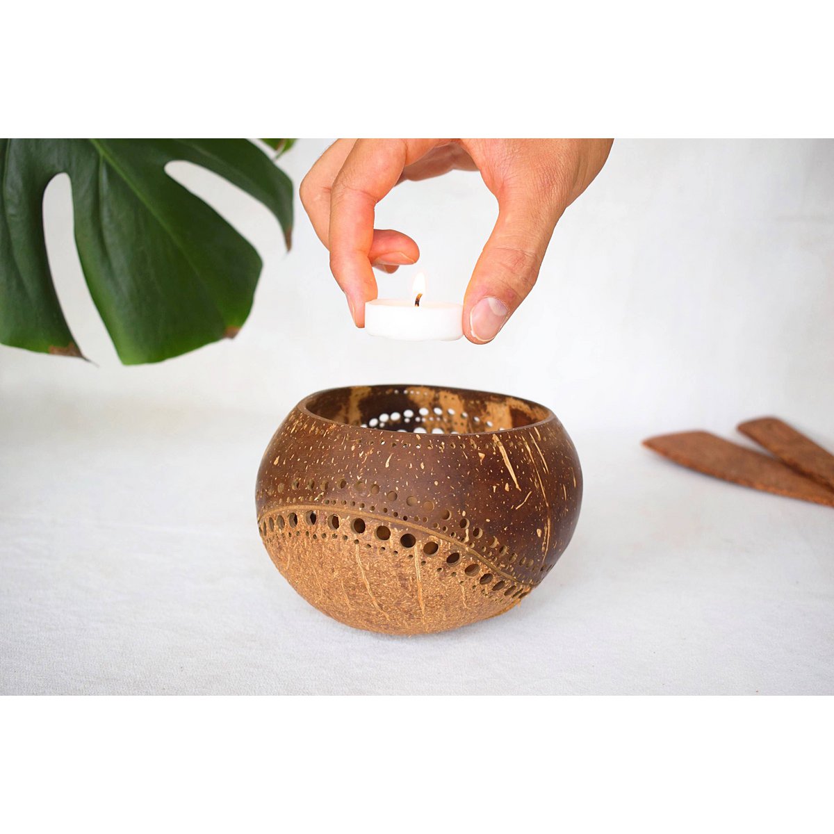 Decoration Candleholder "Water" | Natural & Yoga Inspired