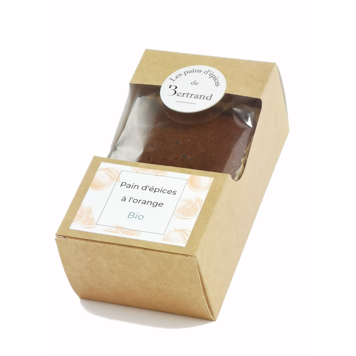 Organic orange gingerbread