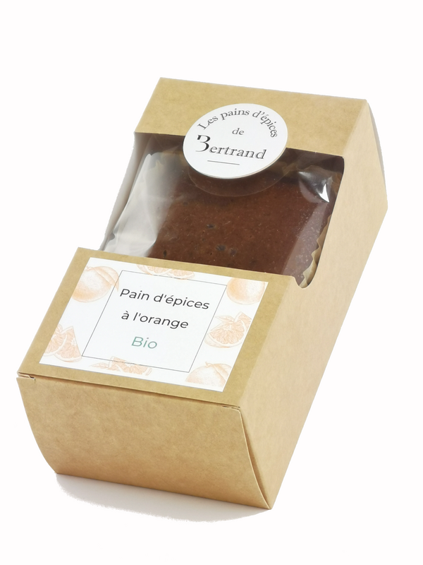 Organic orange gingerbread