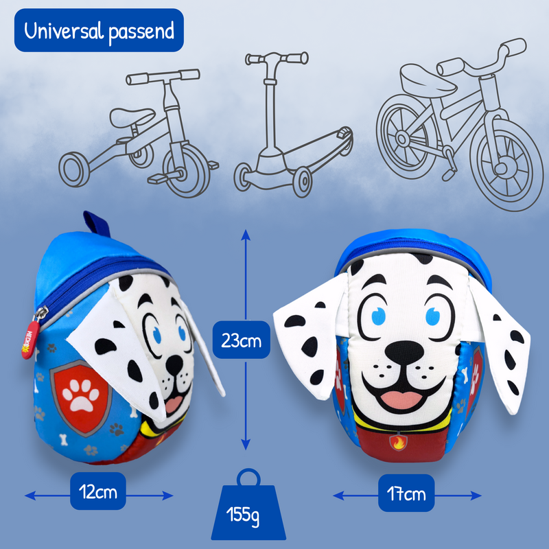 2 in 1 bicycle bag & backpack - dog