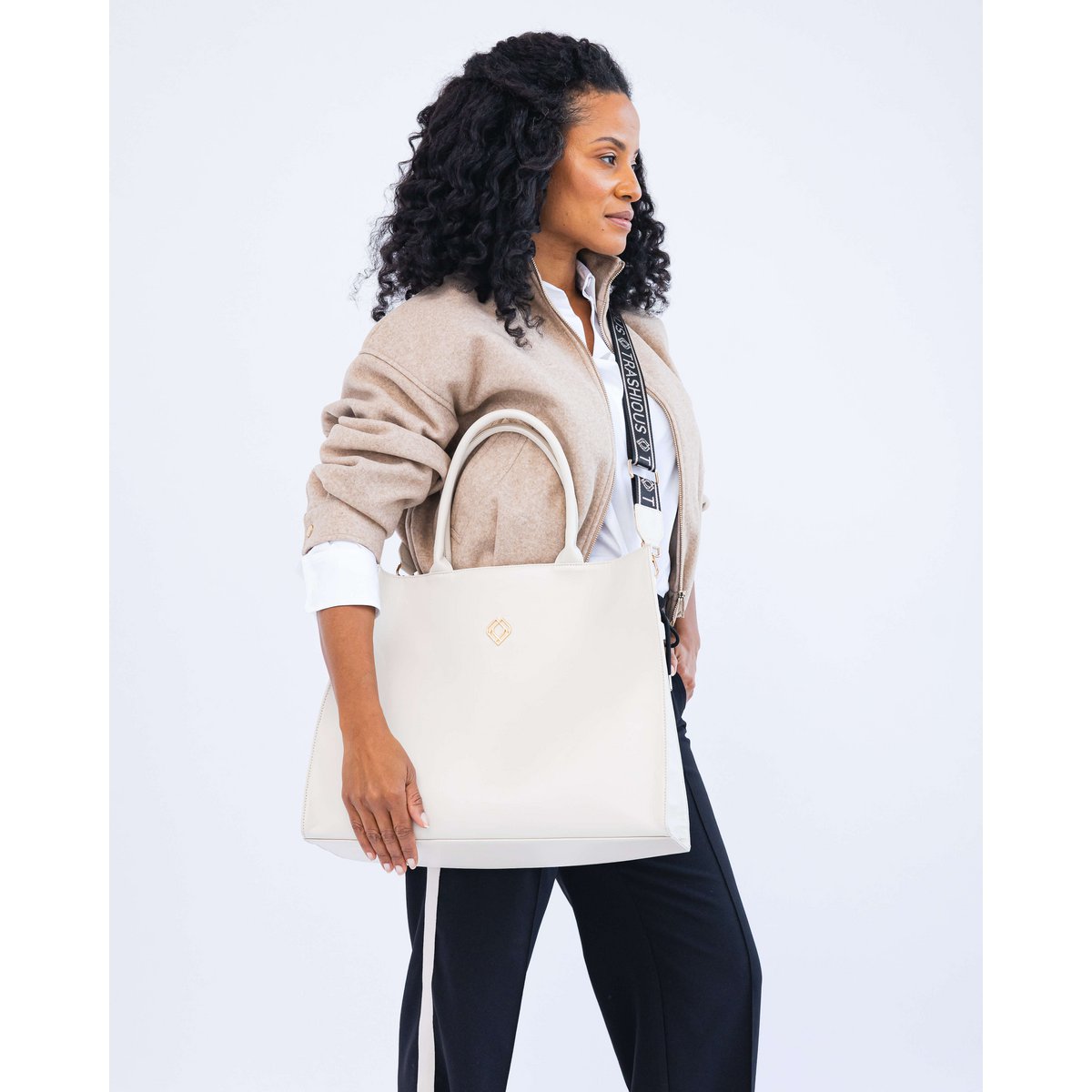 Shopper Urban Apple Leather Off White