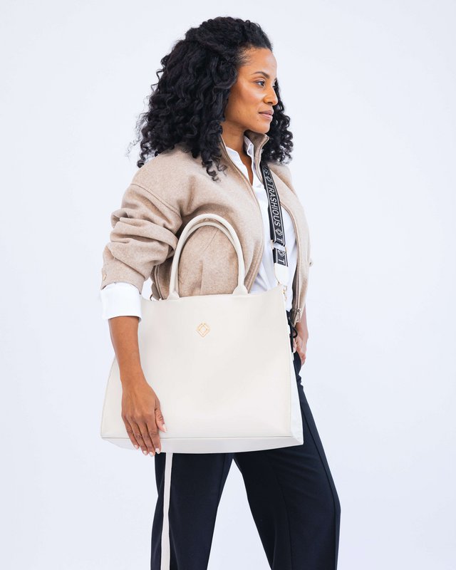 Shopper Urban Apple Leather Off White