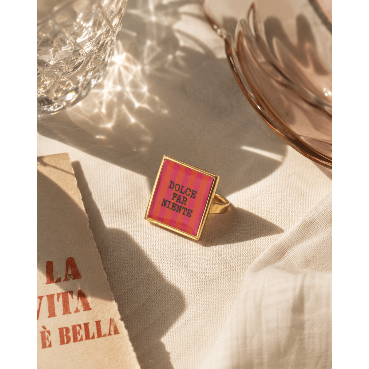 Dolce Far niente – Verstellbarer Ring
