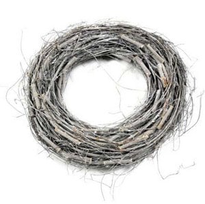WREATH ELM 1PC WHITE WASH