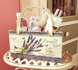 Lavanda - bolsa de metal