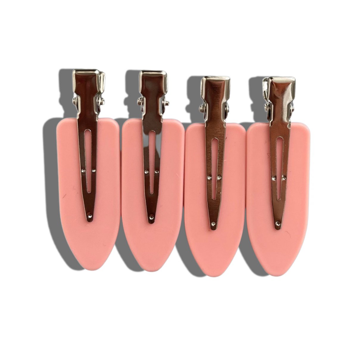 Pinzas para el cabello profesionales YOSMO – Paquete de 4 – Ideal para peinado, maquillaje y cuidado de la piel