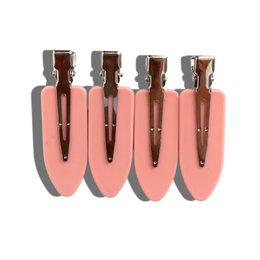 Pinzas para el cabello profesionales YOSMO – Paquete de 4 – Ideal para peinado, maquillaje y cuidado de la piel