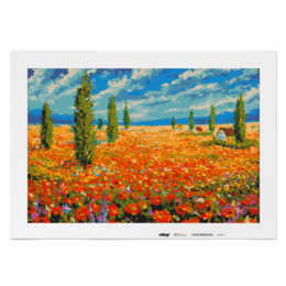 Mal efter tal - blomsterparadis