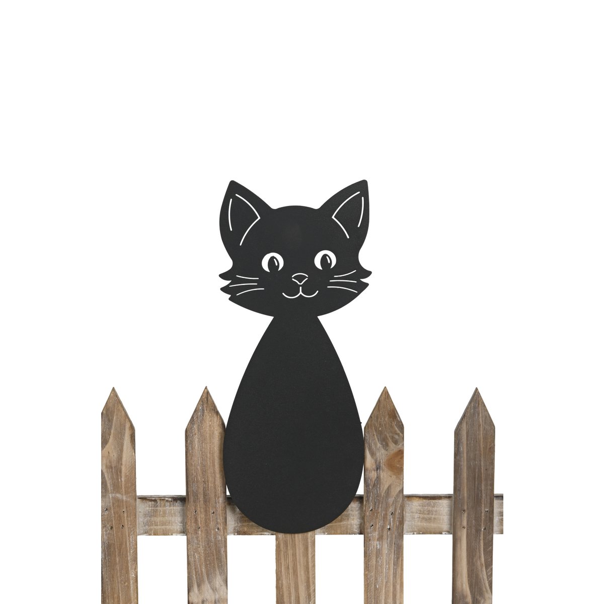 Zaunfigur Katze