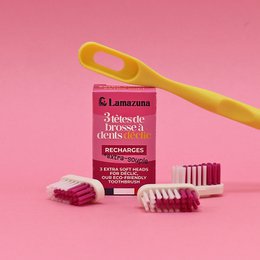 Reload 3 Extra-Souple toothbrush brush heads