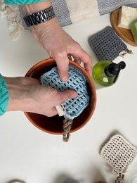Dwustronny peeling do naczyń Zero Waste