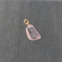 Colgante de piedra preciosa trapezoidal