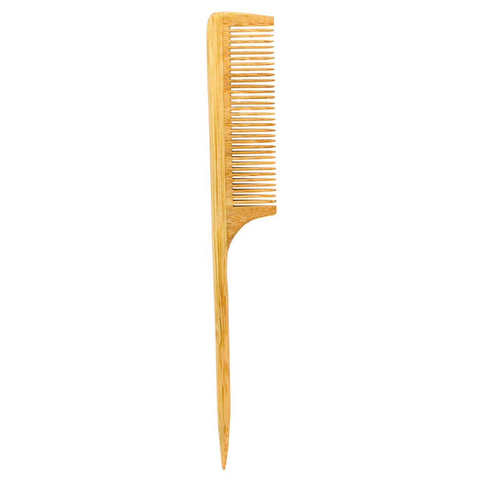 Bamboo tail comb | Zero Waste Hair Separator Comb Without Plastic