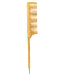Pettine a coda di bambù | Pettine separatore per capelli Zero Waste senza plastica