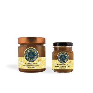 Sicilian orange and pistachio jam