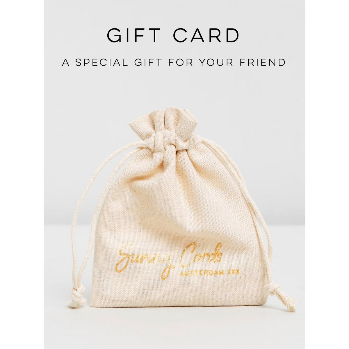 Cadeaubon | SUNNY CORDS