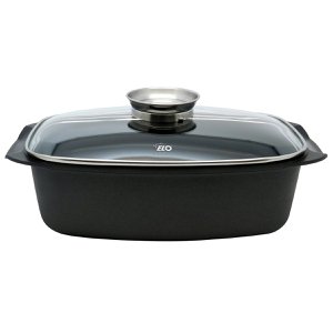 Rechthoekige cocotte met deksel 4,6 liter Elo Alucast