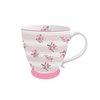 Porzellanbecher Bella Streifen 430 ml Isabelle Rose
