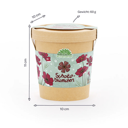 Schokoblumen aus dem Becher