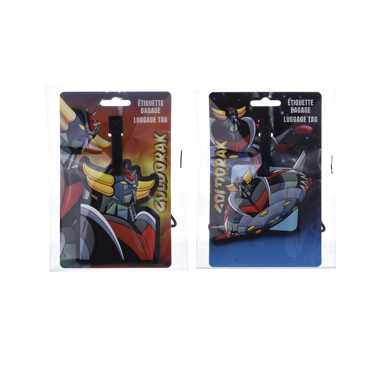 Goldorak - Travel Label - Silicone