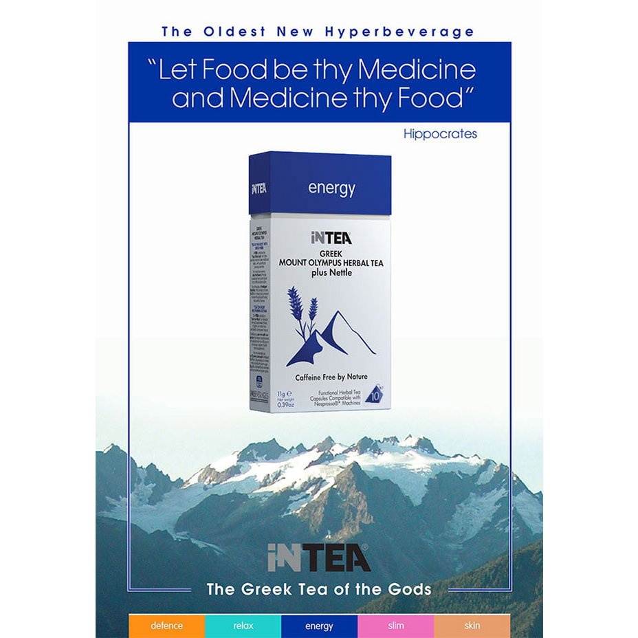 iNTEA ENERGY Mt. Olympus Functional Tea, 10 teabags