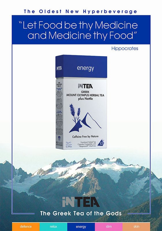 iNTEA ENERGY Mt. Olympus Functional Tea, 10 teabags