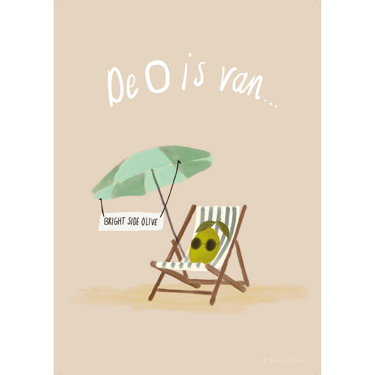 Posters A4 alfabet: de O is van...