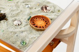 Mesa de juego de arena y agua sensorial kopa