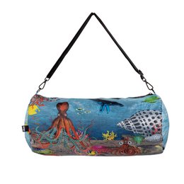 LOQI Weekender Large - World Map & Reef