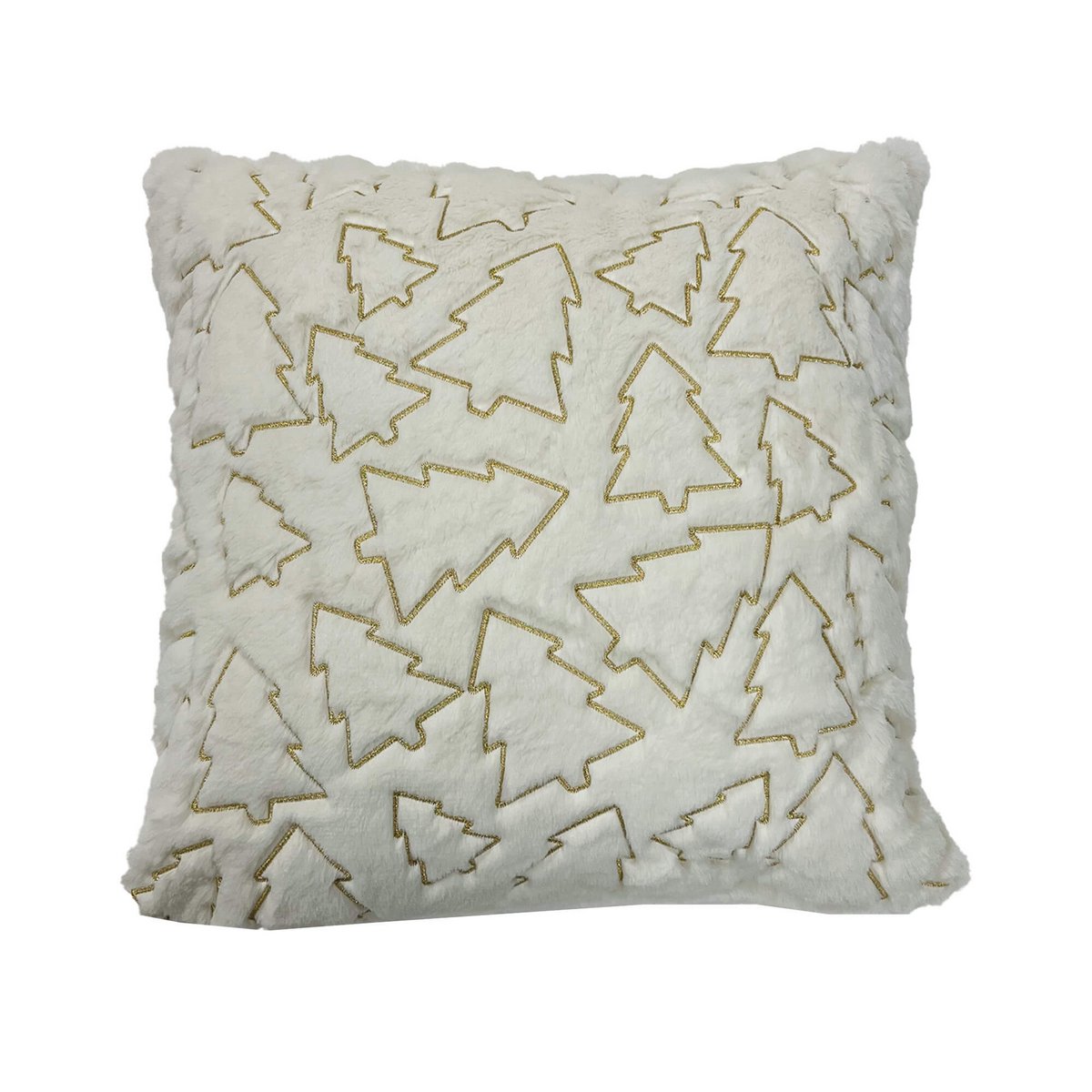 Textino PINA - Cushion 45x45 cm - Christmas - Snow white - White