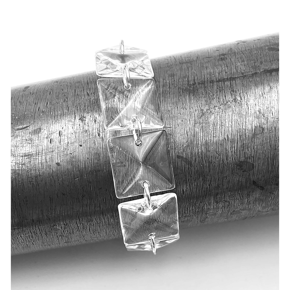 Bracelet Cristal Carré