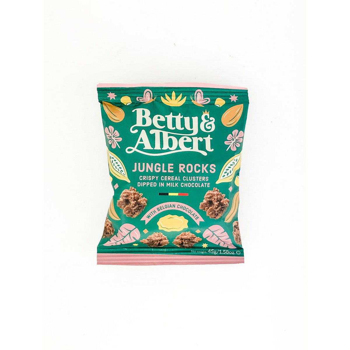 Jungle Rocks 45g – Müsli mit Schokoladenüberzug