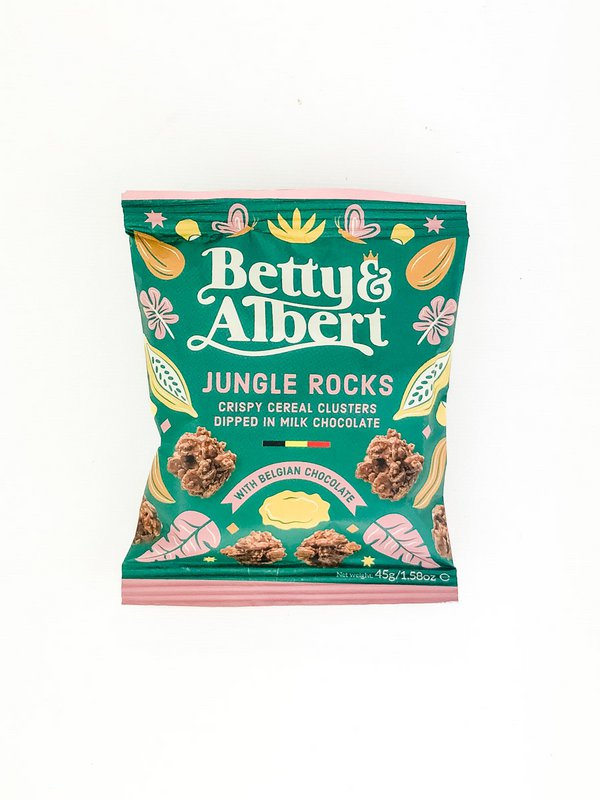 Jungle Rocks 45g – Müsli mit Schokoladenüberzug