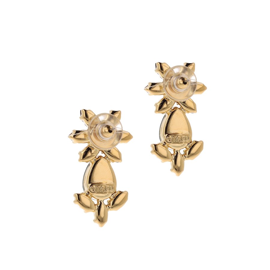 Tropical Flower Earrings Small